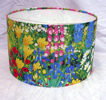 View 2. Lampshade 25cm high  x 40cms across