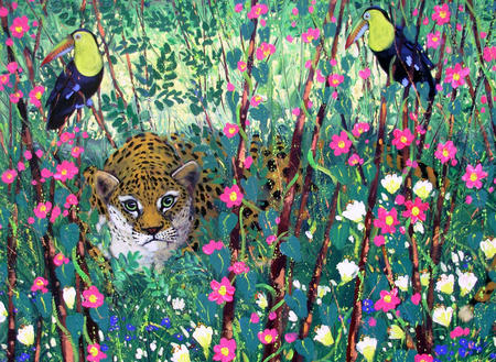 18. Jaguar in the jungle