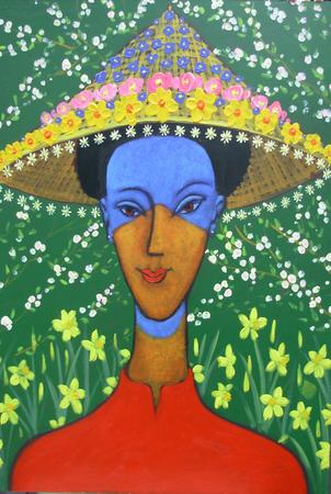 23. PORTRAIT OF AN ORIENTAL LADY