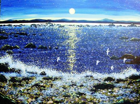 RISING MOON- Isle of Skye