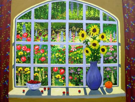 VIEW THROUGH A WINDOW - Ireland