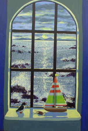 VIEW THROUGH A WINDOW - Isle of Skye