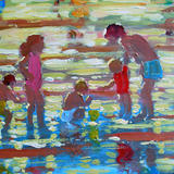 CHILDREN ON THE BEACH 3