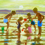 CHILDREN ON THE BEACH 3