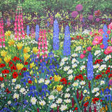 13. FLOWER BORDER IN SUMMER