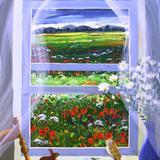 VIEW THROUGH A WINDOW - Wales