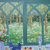 LOOKING ONTO THE GARDEN