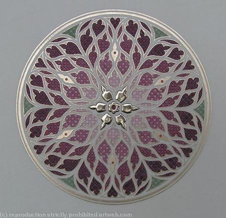 Illuminated Rose Window - Fritillaria