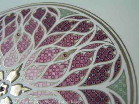 Illuminated Rose Window - Fritillaria - Detail