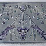 Tile - Peacocks with Tree of Life