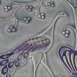 Peacocks with Tree of Life - Detail