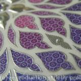 Illuminated Rose Window - Cornflower - detail