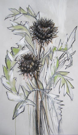 Artichoke Charcoal Study
