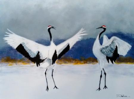 Japanese Cranes