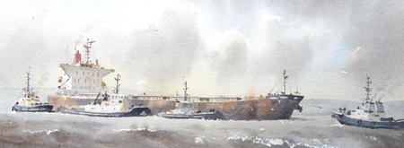 Ore carrier Port Talbot