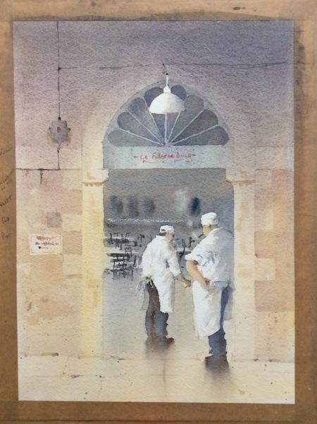 Start of the shift final stage