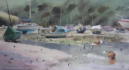 Boats at solva
