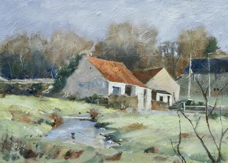 Old barns Llantwit Major