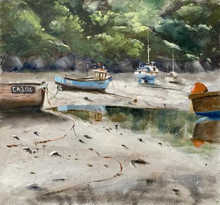 Boats at lower Fishguard