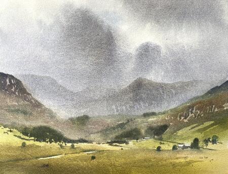 Glyders from Nant Ffrancon