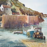 Taking her out, Porthgain