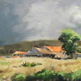 Farm in the Black mountains