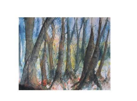 Woods mixed media 2