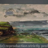 Stormy day on the Cornish Coast