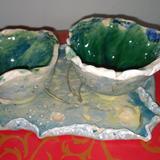 Seaside tray and bowls