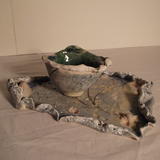 Seaside tray and Bowl