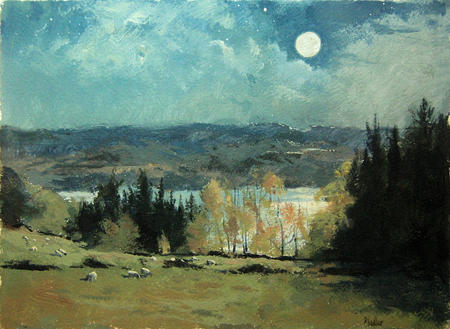 Moonrise over the Lake