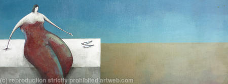 Figure, Two Fish, Two Trees.