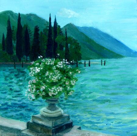 Flowers at Lake Garda