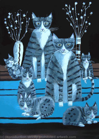Tabby family SOLD