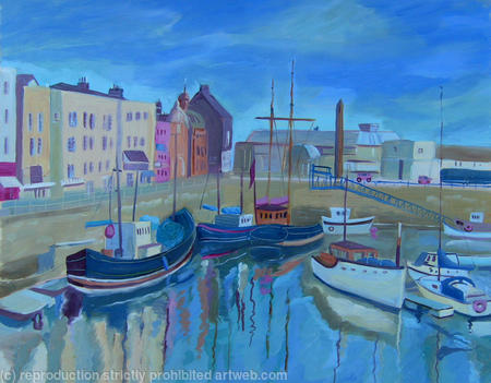 Reflections at Ramsgate Harbour 