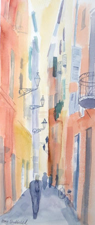 Old Town with balcony