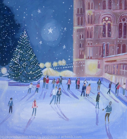 Skating at the Museum