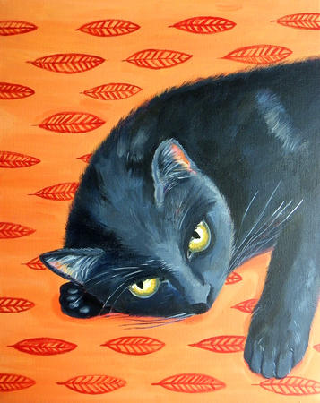 Black cat SOLD