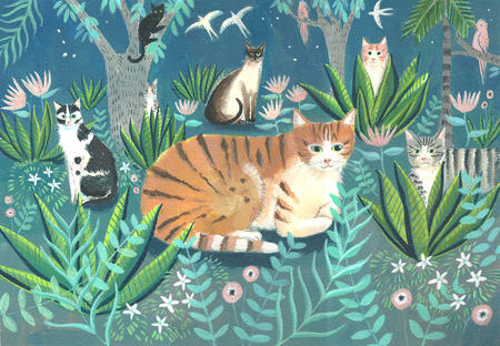 Night Garden Fine Art Print