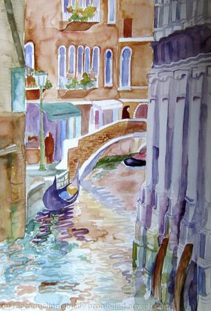 Venetian canal Reflections