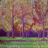 Autumn Trees in Hyde Park