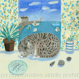 Tabby in the window SOLD