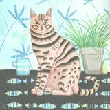 Bengal Cat with still life