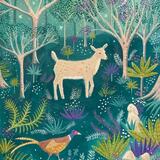 Enchanted forest in winter