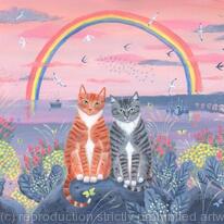 hidden Summer Rainbow Cats