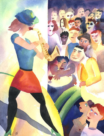 Sax by Nick Orsborn RI