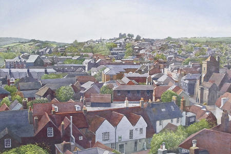 Lewes from Chapel Hill