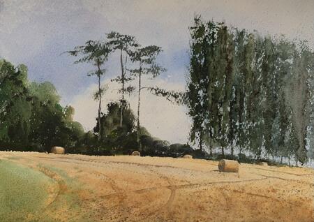 Sussex haybales (II)