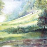 Pond at Saddlescombe by Penny Hopkins