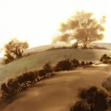 Sepia Landscape